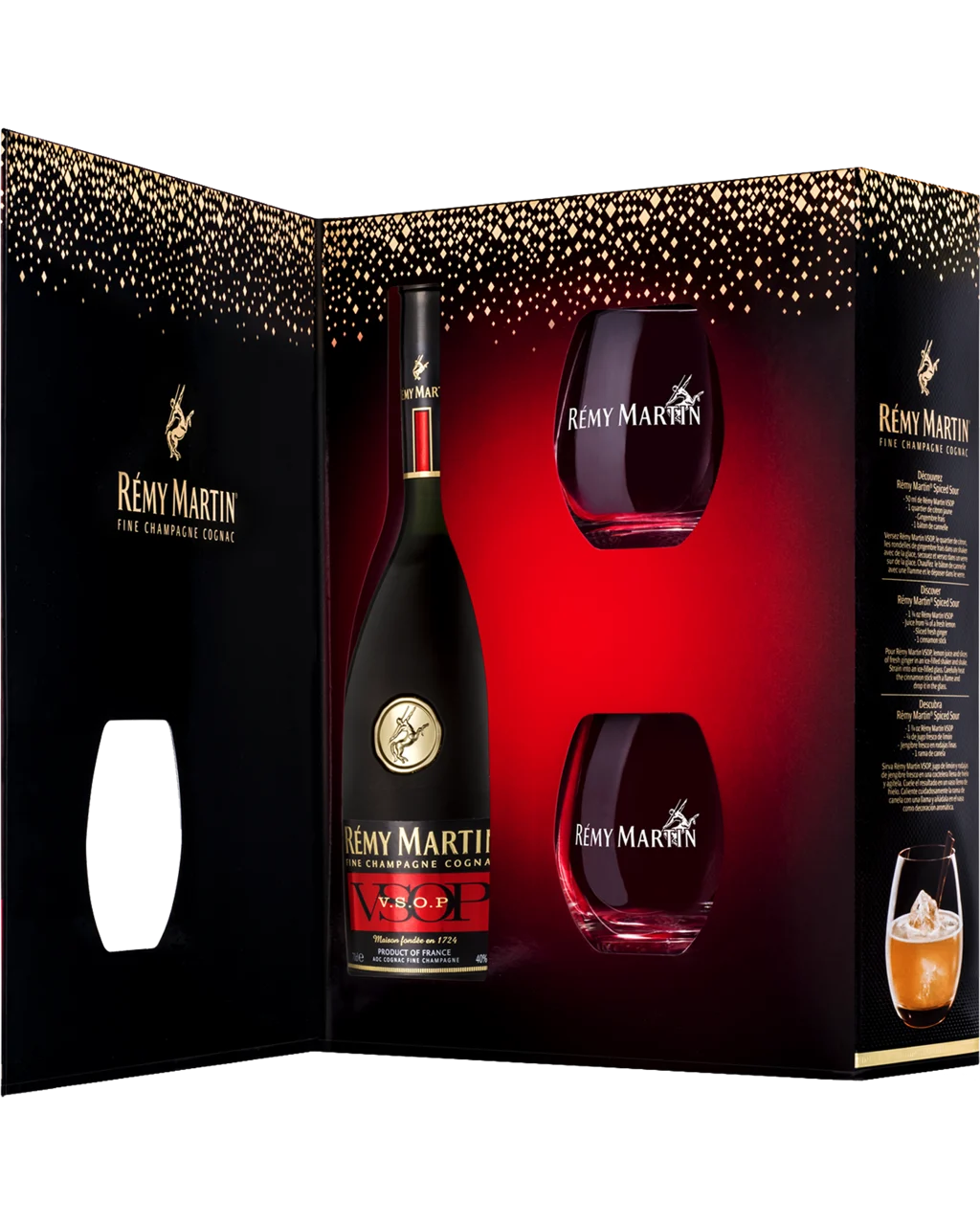 REMY MARTIN VSOP GIFT PACK COGNAC 700ML